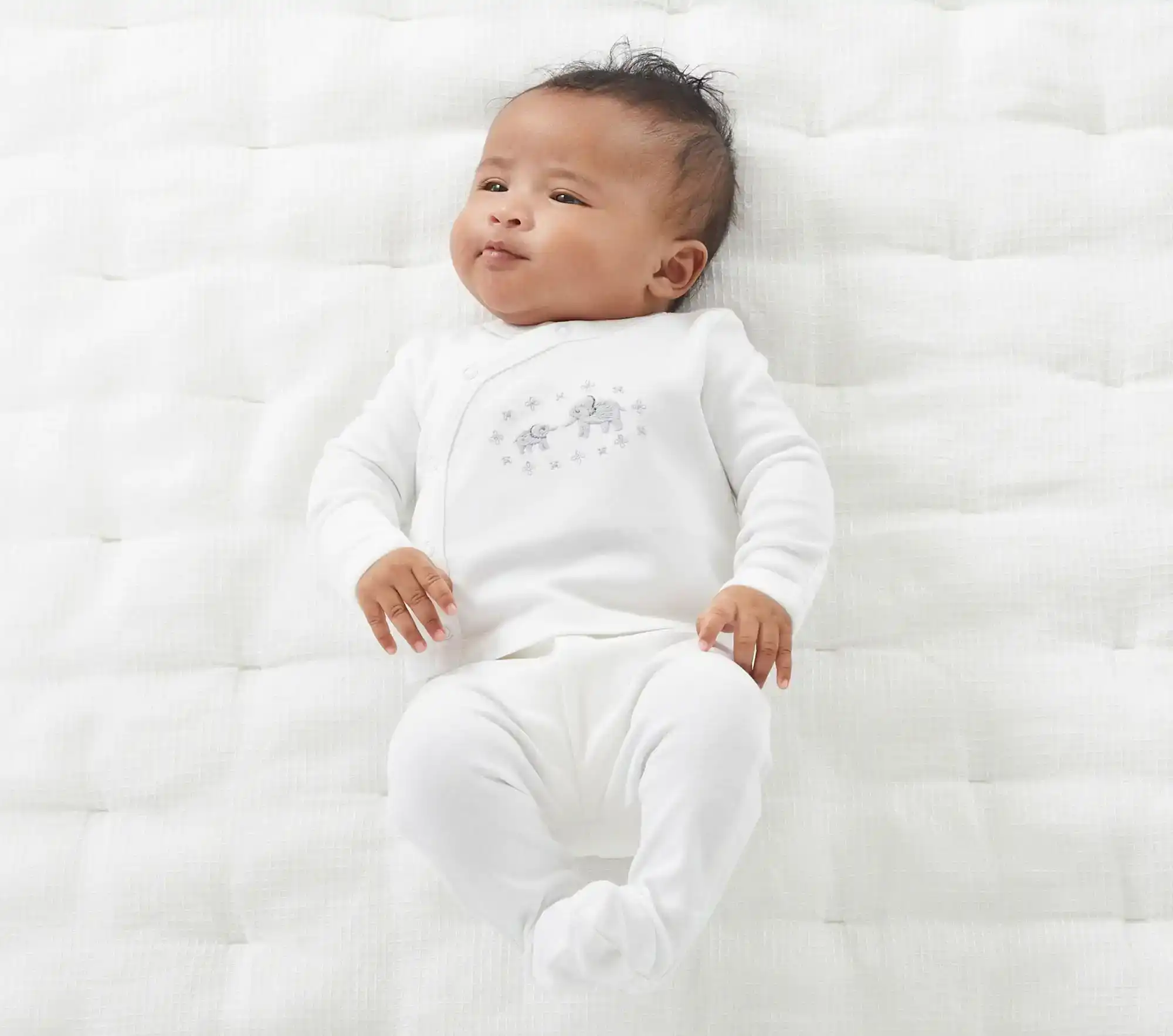 Pottery Barn Kids Pima Cotton Elephant Layette