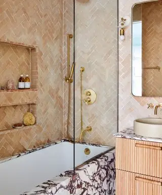 Baignoire en pierre tendance