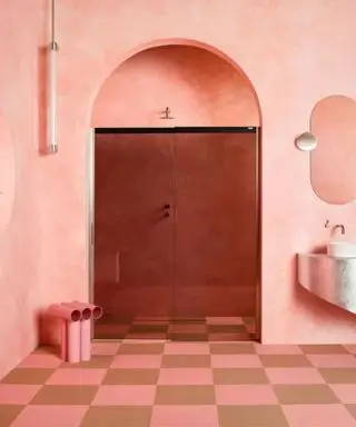 paroi de douche en verre fumé