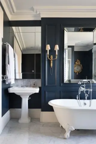 田舎のバスルームのアイデア