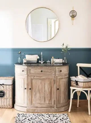 田舎のバスルームのアイデア