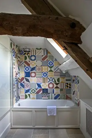 田舎のバスルームのアイデア