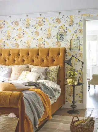 カントリーベッドルームのアイデア