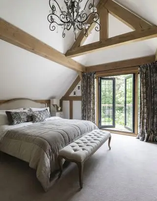 カントリーベッドルームのアイデア