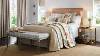 カントリーベッドルームのアイデア