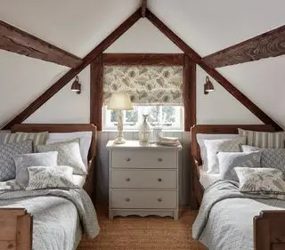 カントリーベッドルームのアイデア
