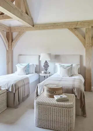 カントリーベッドルームのアイデア