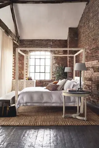 カントリーベッドルームのアイデア