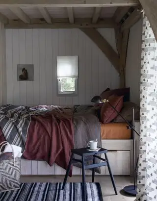 カントリーベッドルームのアイデア