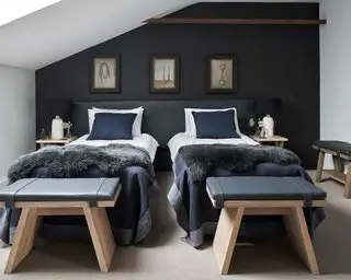 Loftsrom ideer med enkeltseng