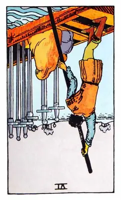 six of swords reversed