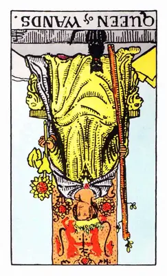 queen of wands reversed