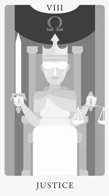 justice tarot yes no