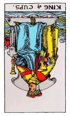 king of cups reversed