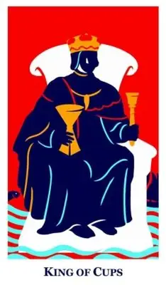 king of cups modern way tarot deck