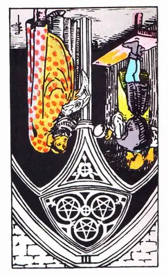 three of pentacles reversed