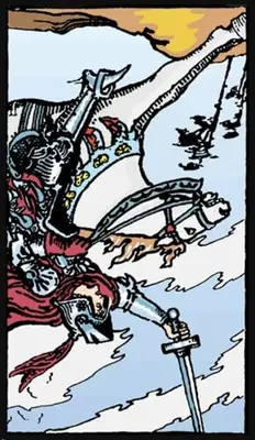 knight of swords reversed