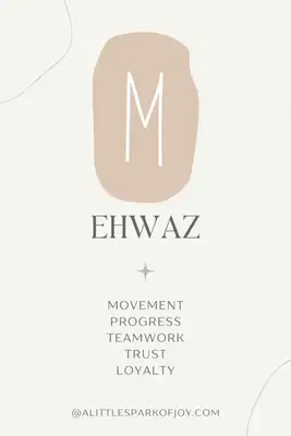 ehwaz rune meaning