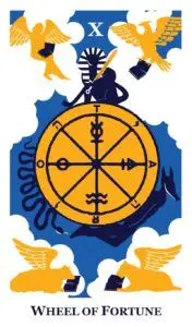 the wheel of fortune tarot modern way deck