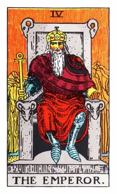 Tarot Kaiser: Autoritet, ambition, lederskab