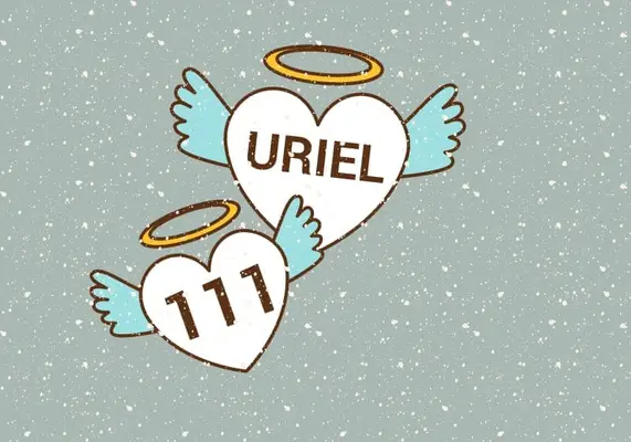 archangel uriel reaching out through angel number 111