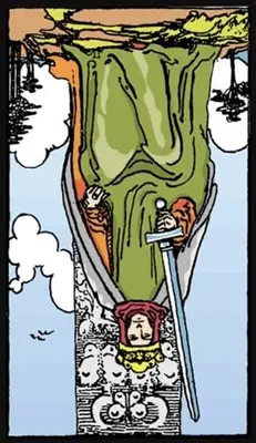 king of swords reversed