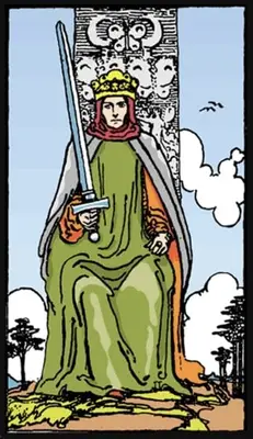 Znajdź Tarot: jasność, rząd, władza intelektualna