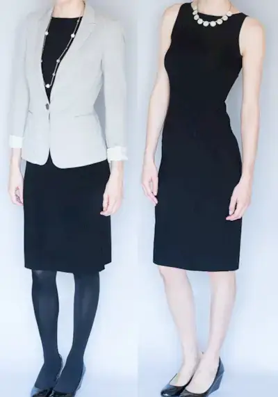 How to Dress Your Capsule Wardrobe Up or Down