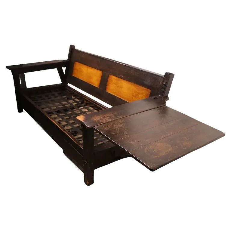 California Modern Rancho Style Sofa af Monterey Furniture Company C. 1930'erne' loading='lazy' title=