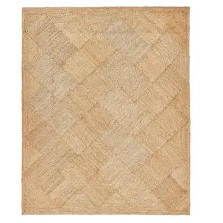 tapis en jute diamant de Pottery Barn