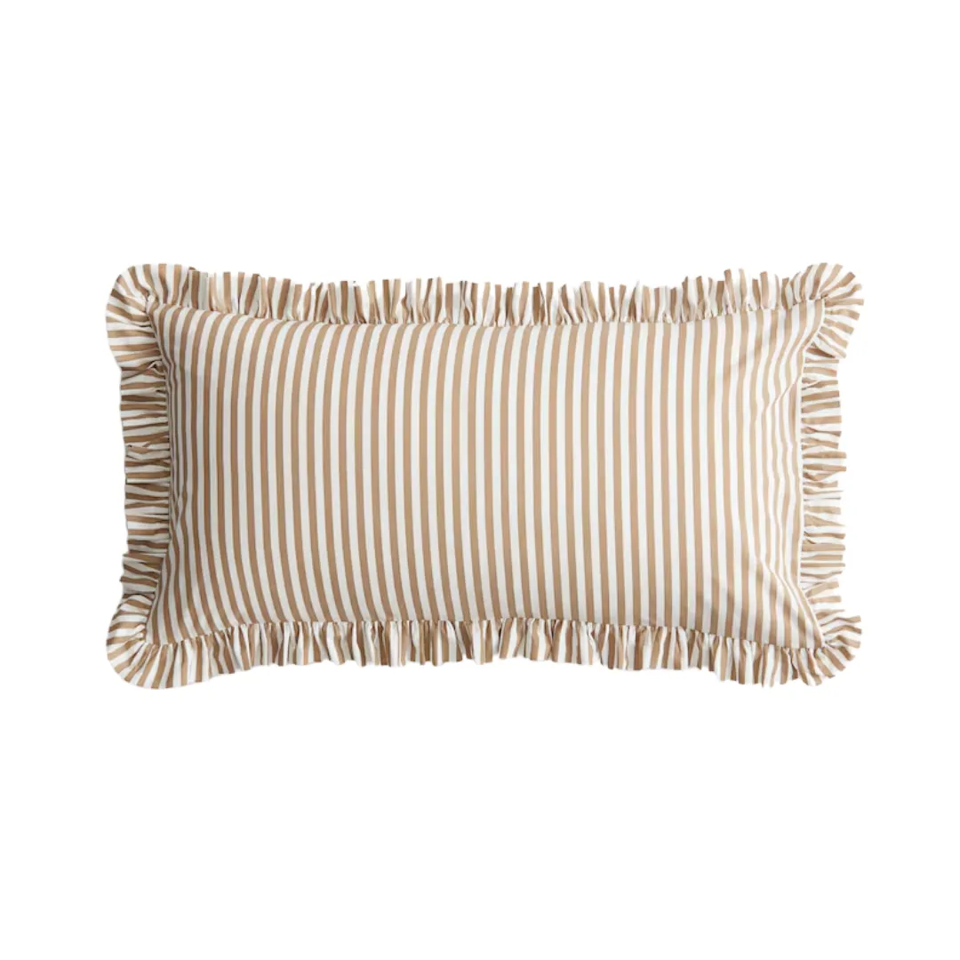 H&M Home Housse de coussin en coton à volants' loading='lazy' title=
