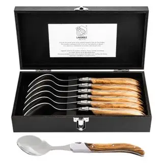 cuillères en bois d'olivier