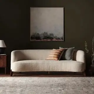 אמבר לואיס עבור אנתרופולוגיה Bouclé Sofa