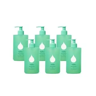 Savon pour les mains en toute sécurité I Lavage des mains naturellement hydratant I Formule biodégradable avec vitamine E I Distributeur de savon liquide, parfum Rise, 16 fl oz (paquet de 6)