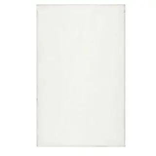 tapis à poils longs blanc sur fond blanc