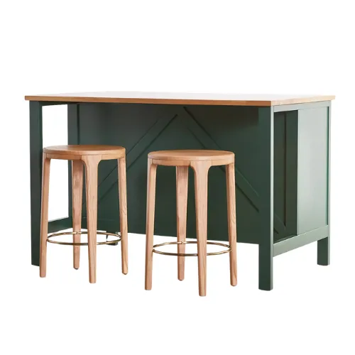 Eine grüne Kücheninsel' loading='lazy' title=