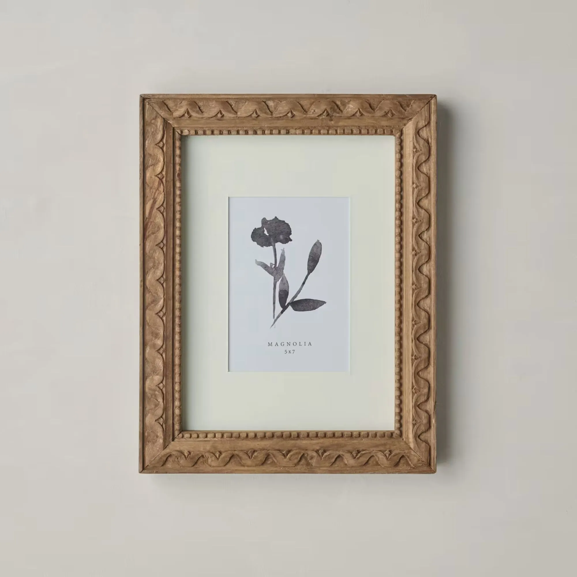 Træ udskåret billedramme' loading='lazy' title=