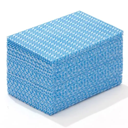 Peachicha opakovane použiteľné čistiace uteráky Viacúčelovú šikovnú uterák Blue Handi utierte opakovane použiteľné handry Disposabel suché kuchynské utierky misky Trvanlivé absoebentdry rýchlo 50 počítať' loading='lazy' title=