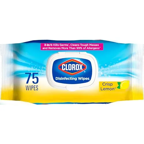 Clorox dezinfekcia utierky bez bielidla bez čistiaceho čistenia Crus citrón 75 (balenie sa môže líšiť)' loading='lazy' title=