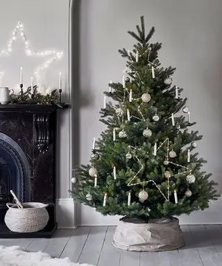 רעיונות לחצאית עץ חג המולד עם חצאית הסיאן