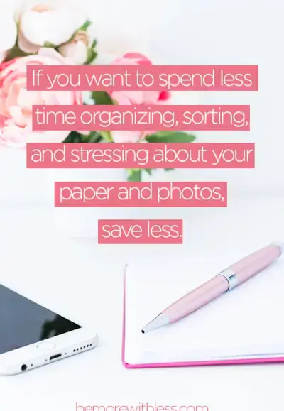 종이와 사진을 단순화하는 방법