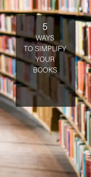 Hvordan forenkle bøkene dine (det jeg leser nå)
