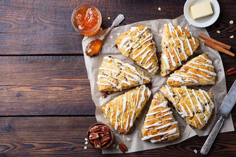Thanksgiving Cranberry Scones