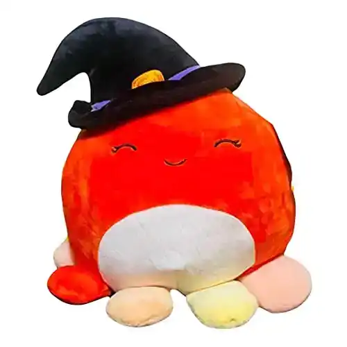 Squishmallows Official Kellytoy 12 Inch Soft Plush Squishy Toy Animals (Detra The Witch Octopus)