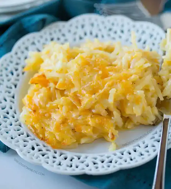 Cheesy Hashbrown Bake comfort food recipes