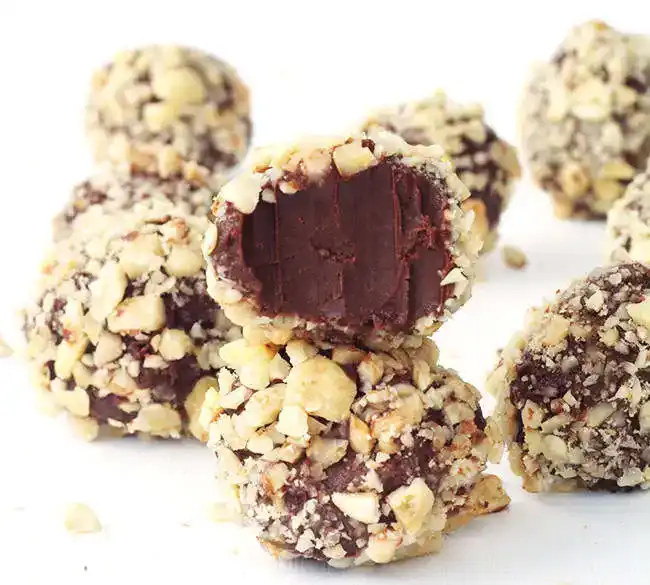 Nutella Hazelnut Chocolate Truffles comfort food recipe