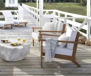 Teakové křeslo Serena a Lily Cliffside