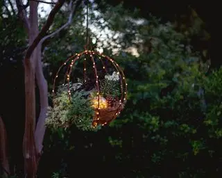 רעיון לסל תלוי חורף