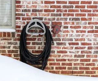 Une façade extérieure recouverte d'un caisson isotherme