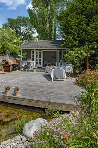 Ideen für erhöhte Terrassendecks